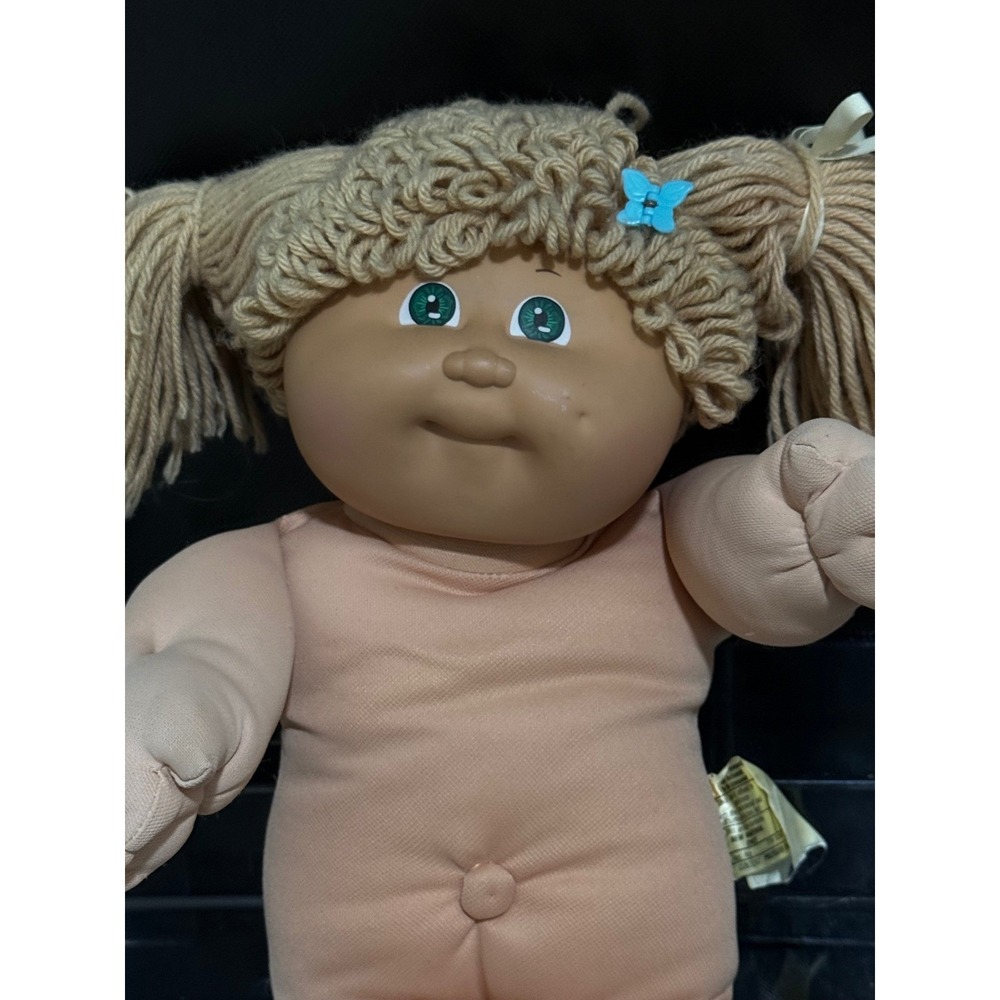 Rare 1985 blue‎ stamped cabbage patch kid girl